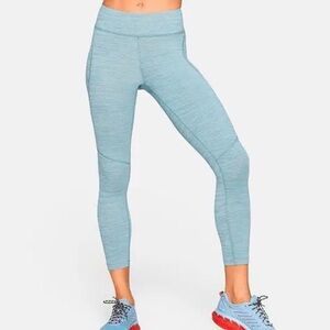 Outdoor Voices TechSweat Core 7/8 Leggings - Blue - S
